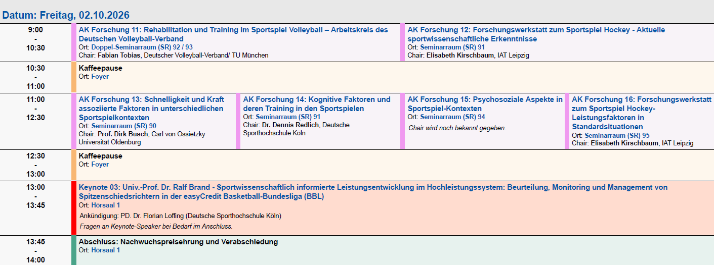 Programm 02.10.